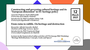 Una Europa - Constructing and governing cultural heritage