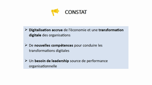 Présentation du diplôme d'université Développer son leadership à l'ère digitale
