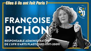 Elles & ils ont fait Paris 1 - Françoise Pichon - 29 Mars 2022