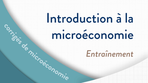 Microéconomie - Introduction à la microéconomie 2