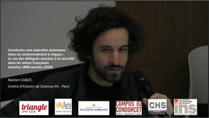 Bastien Cabot : Construire une expertise...