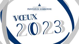 L'université vous souhaite ses meilleurs vœux pour 2023