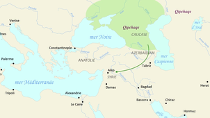 Routes des esclaves mamelouks : Pôles économiques et réseaux d'échanges / Les routes des esclaves mamelouks