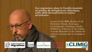 Laurent Giacobbi : Les migrations dans la Caraïbe insulaire...