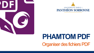 PHANTOMPDF - Organiser des fichiers PDF