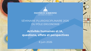 Séminaire pluridisciplinaire Juin 2026 - JOUR 1