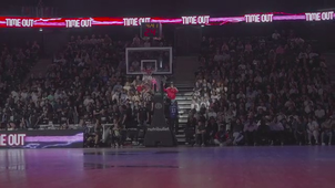 Rencontre d’EuroLeague entre le Paris Basketball et la Virtus Bologne