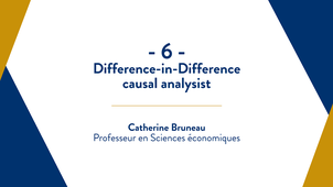 Capsule 6 : Difference-in-Difference causal analysis