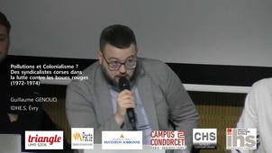 Guillaume Genoud : Pollutions et Colonialisme ?