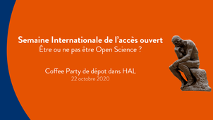 Coffee Party de dépot dans HAL