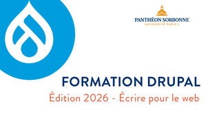 Formation Drupal : écrire pour le web (édition 2026)