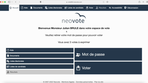 Elections professionnelles 2022 : neovote
