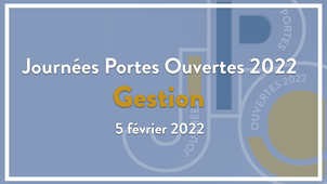 Journées Portes Ouvertes 2022 / Gestion