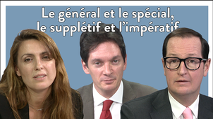 1.7. Le général et le spécial, le supplétif et l’impératif