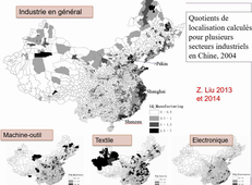 Fonctions urbaines: indices de spécialisation fonctionnelle, théorie de la base économique, économies d'agglomération et d'urbanisation