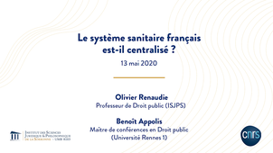 Le système sanitaire français est-il centralisé ?