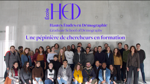 L' École des Hautes Etudes en démographie, une pépinière de chercheurs en formation