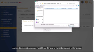 3. Créer et paramétrer les pièces justificatives