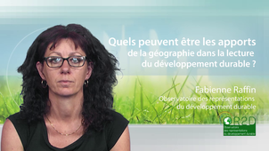 2.5 Quels peuvent être les apports de la géographie dans la lecture du développement durable ?