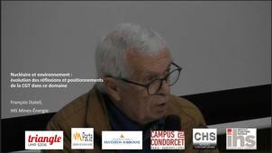 François Duteil : Nucléaire et environnement...