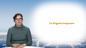 Le dirigeant temporaire