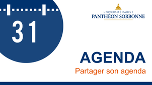 AGENDA - Partager un agenda