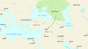 Pôles économiques et réseaux d'échange : routes des esclaves mamelouks