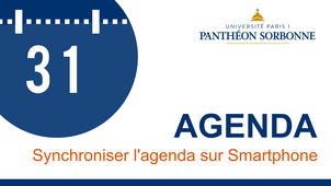 AGENDA - Synchroniser l'agenda sur Smartphone (Android)