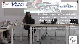 Questionner le genre et l’interculturalité... Moïra VICTORINE
