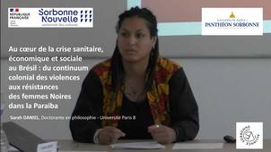 Du continuum colonial des violences... Sarah DANIEL