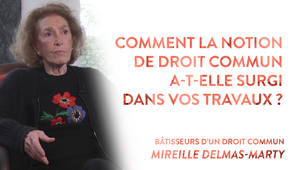 Entretien avec Mireille Delmas-Marty (1/6)
