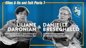 Elles & ils ont fait Paris 1 - Liliane Daronian & Danielle Breseghello - 21 juin 2022