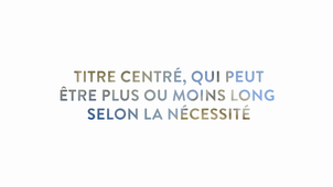 Présentation - habillage vidéo Ecole de droit de la Sorbonne 2021