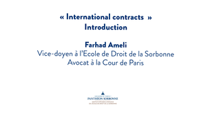 International contracts - 01