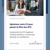 03_Présentation de la section Actus et Événements