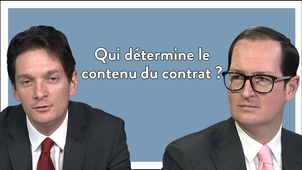 2.6. Qui détermine le contenu du contrat ?